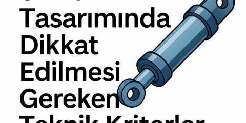 Silindir Tasarımında Dikkat Edilmesi Gereken Teknik Kriterler