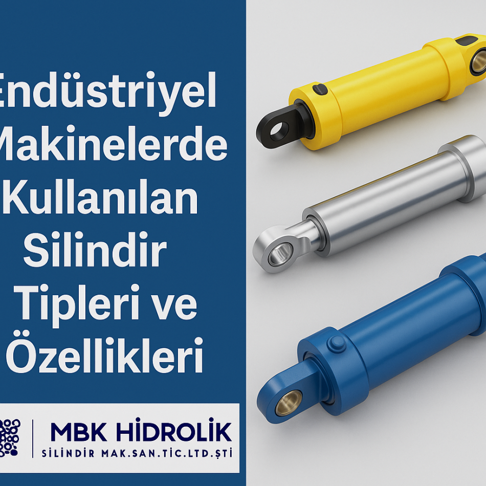 Endüstriyel Makinelerde Kullanılan Silindir Tipleri ve Özellikleri