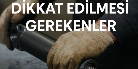 Silindir Montajında Dikkat Edilmesi Gerekenler